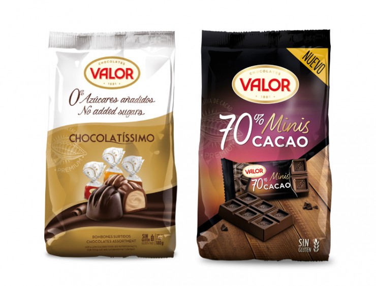 Продукция компании Chocolates Valor 