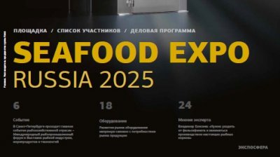 Специальный выпуск «Сфера: SeaFood Expo Russia 2025» вышел к открытию VIII Global Fishery Forum
