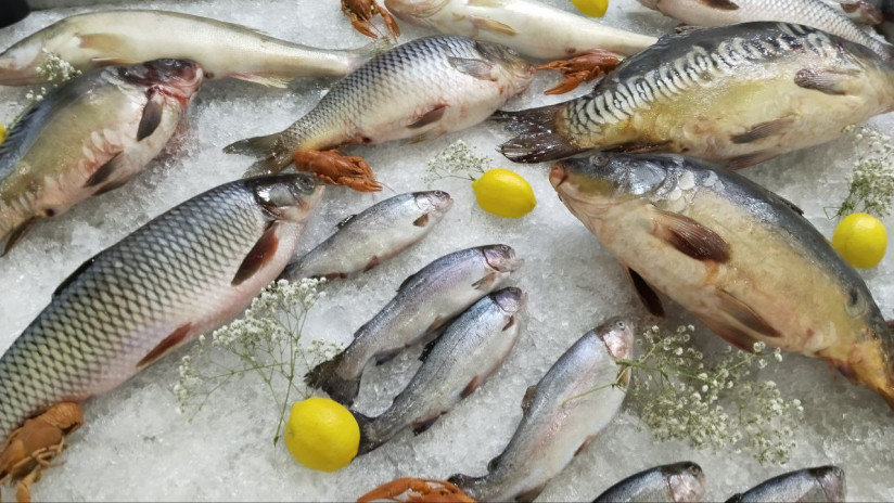 рыба и лимоны