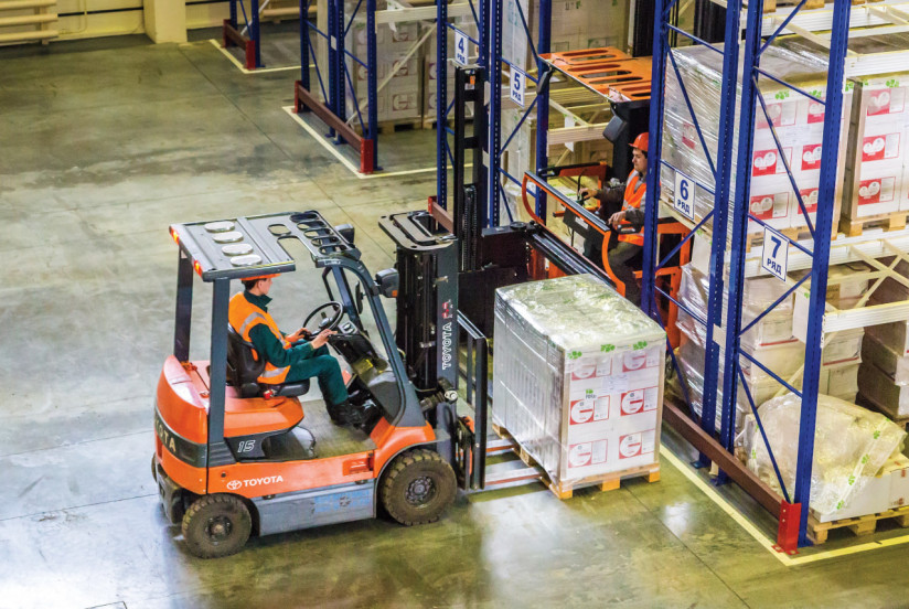 погрузка средств защиты растений