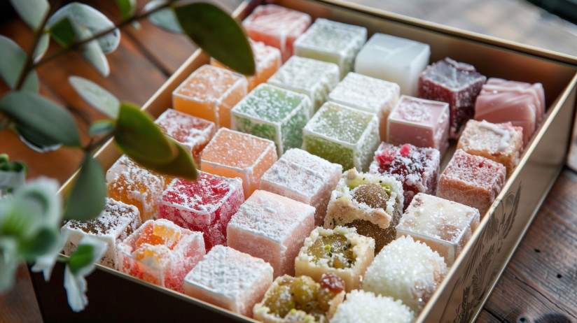 tray-different-kinds-food-including-one-that-has-leaf-it