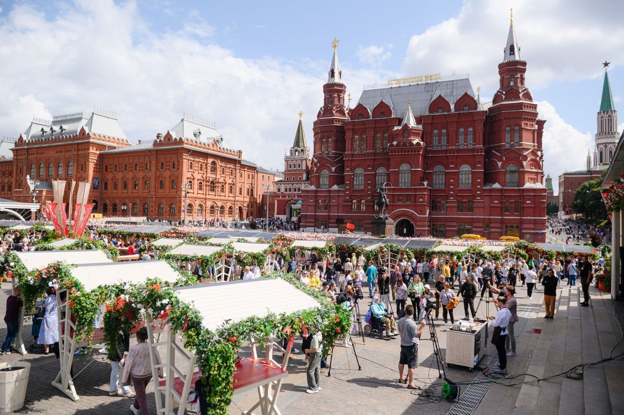 Фестиваль «Вкусы России» в Москве посетили более 1,6 млн человек