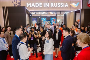 Российская национальная экспозиция открылась на выставке VietFood & Beverage в Хошимине
