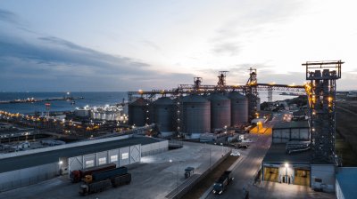 Зерновой Терминальный комплекс Тамань повысил эффективность перевалки зерна