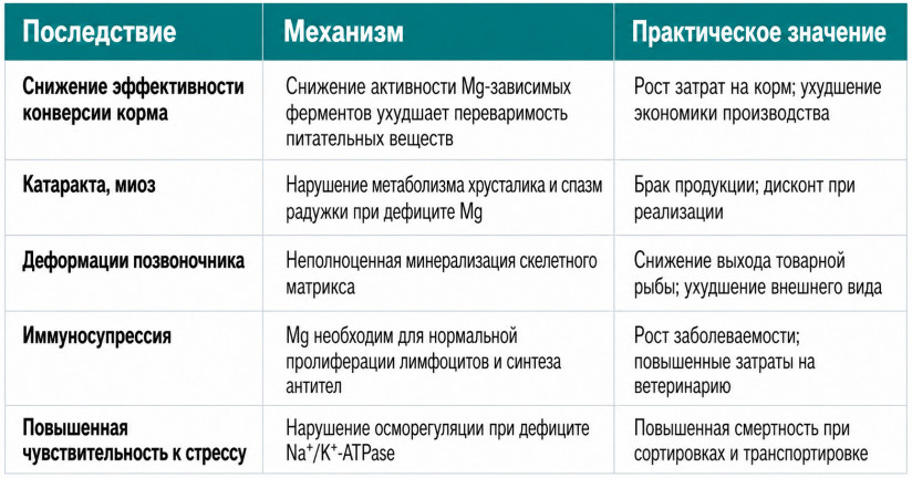 Эксперты компании RAS Consulting: магний на всех этапах выращивания форели
